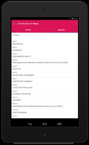 Constitution of Nepal Ảnh chụp màn hình 2