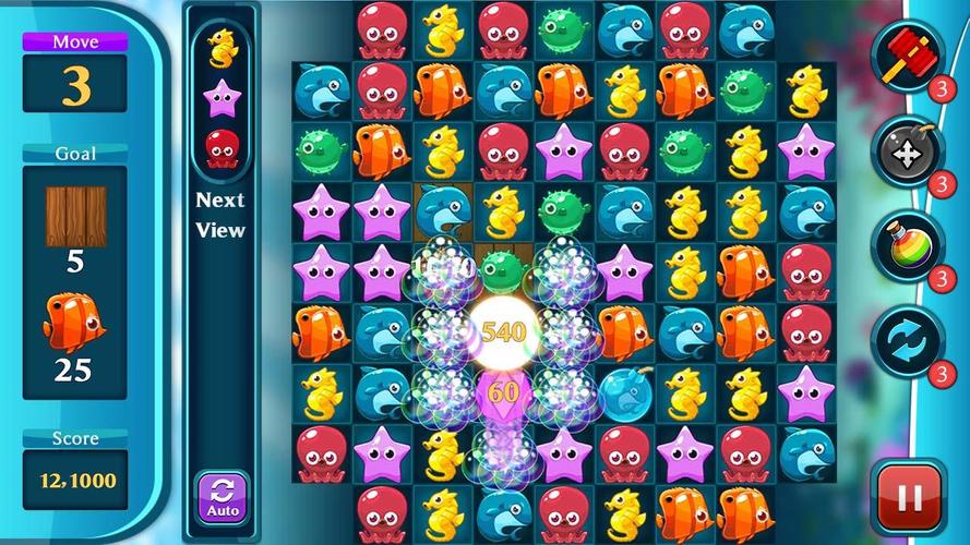 Ocean Match Puzzle Zrzut ekranu 2