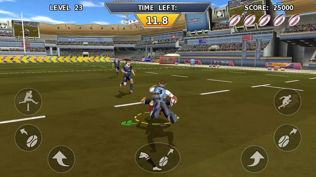 Rugby: Hard Runner Screenshot 1