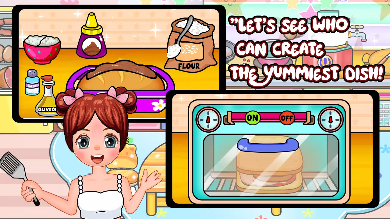 My Kitchen Cooking Game Fun スクリーンショット 1