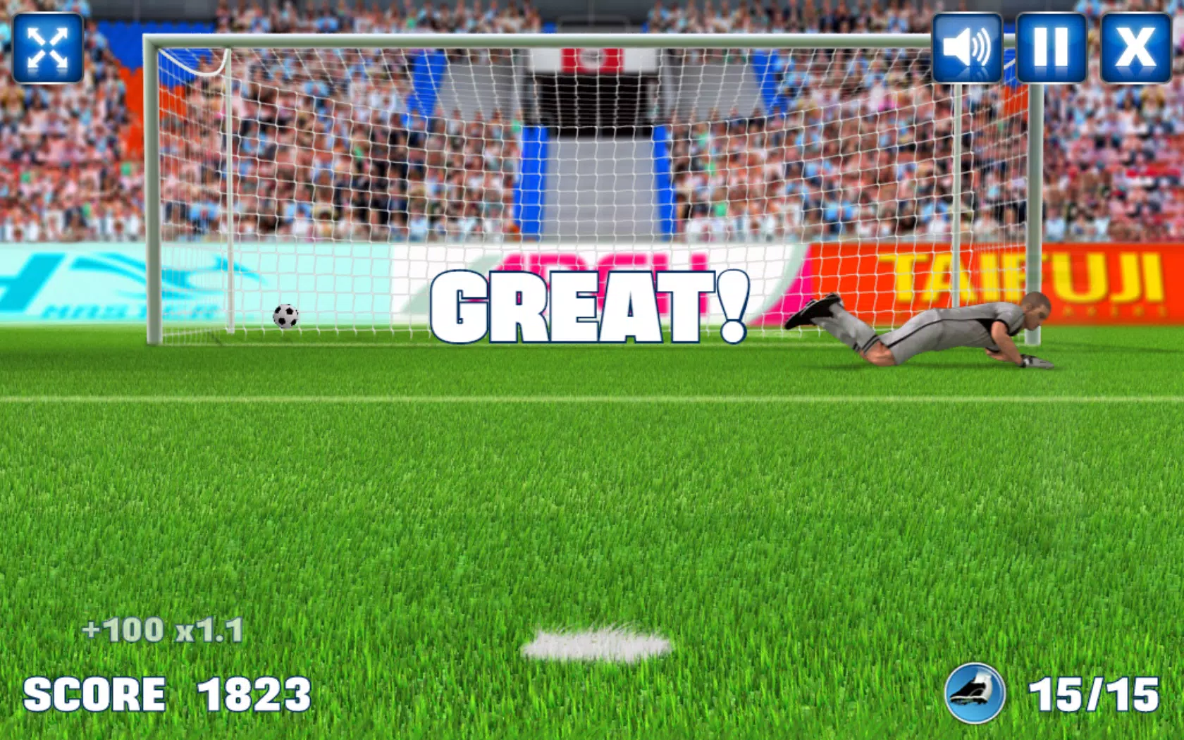 Penalty Kicker Captura de pantalla 2