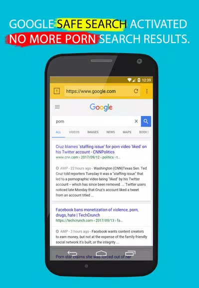 Porn Blocker: Safe Search Captura de pantalla 0