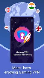 Gaming VPN | Cleaner & Booster স্ক্রিনশট 0