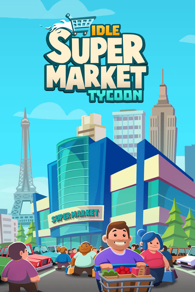 Idle Supermarket Tycoon Mod スクリーンショット 0