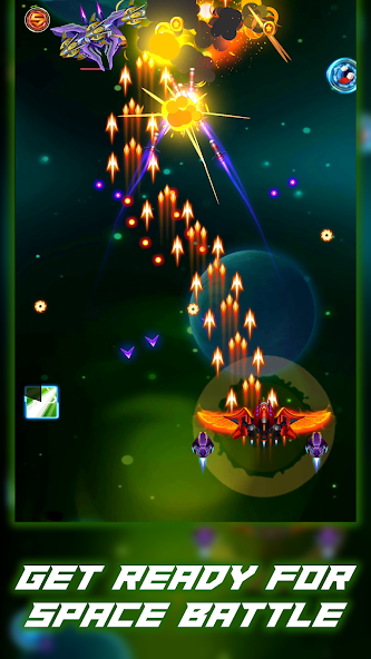 Galaxy Squad: Space Shooter Mod Zrzut ekranu 2