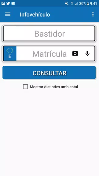 InfovehículoConsultarMatrícula Schermafbeelding 0