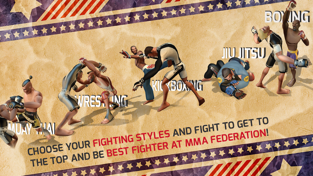 MMA Federation - Card Battler Captura de pantalla 1