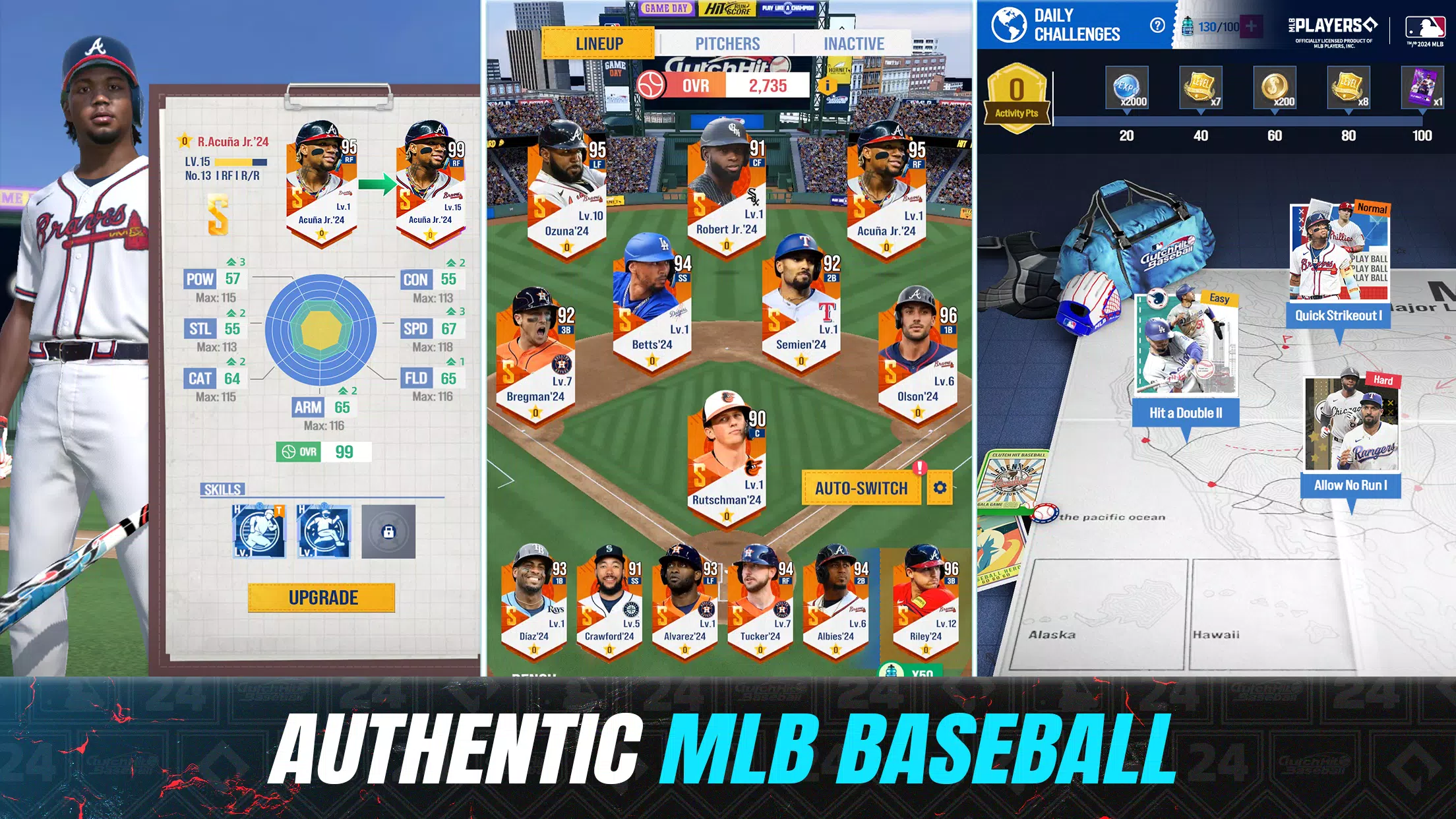 MLB Clutch Hit Baseball 2024 Captura de pantalla 0