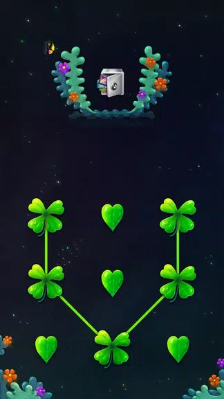 AppLock Theme Lucky Clover 스크린샷 0