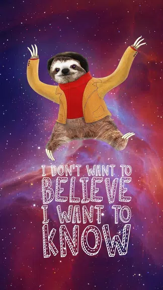 Sloth Wallpapers Captura de pantalla 2