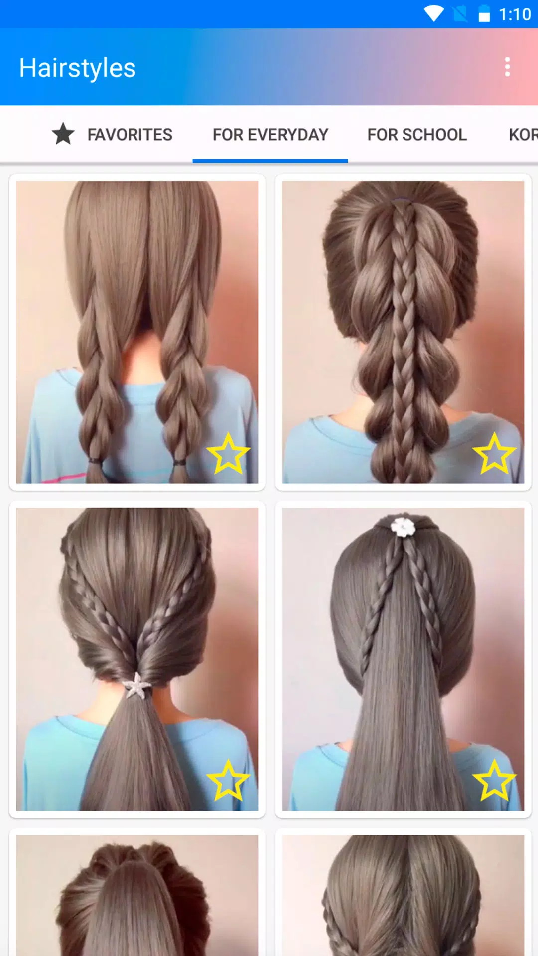 Easy hairstyles step by step স্ক্রিনশট 0