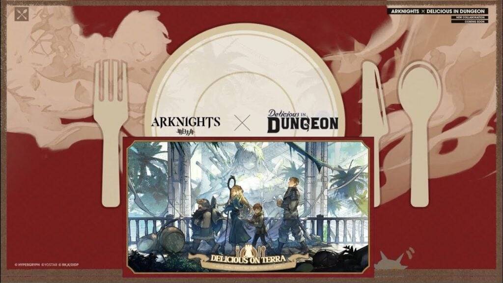 Arknights x Delicious in Dungeon Collab 