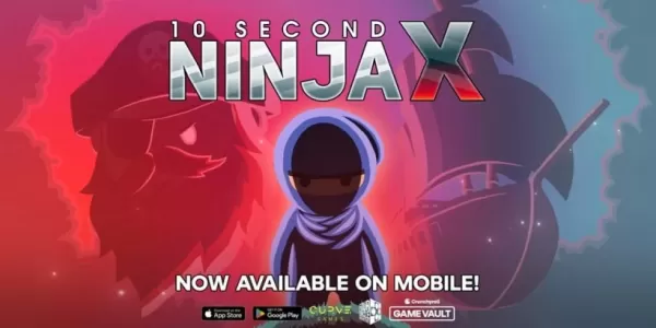 10 Second Ninja X lleva acción trepidante a Crunchyroll Game Vault
