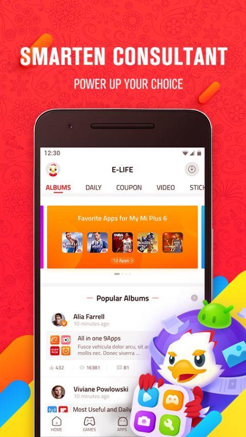 9Apps - Smart App Store 2023 ဖန်သားပြင်ဓာတ်ပုံ 1