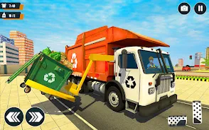 Real Garbage Truck Simulator Capture d'écran 2