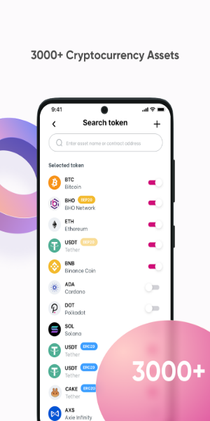 3S Wallet: Crypto DeFi Wallet স্ক্রিনশট 1