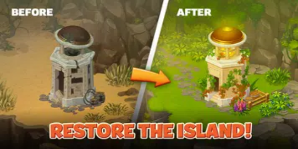 Island Hoppers: Jungle Farm Ekran Görüntüsü 3