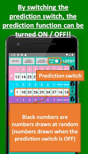 Loto prediction machine Schermafbeelding 1