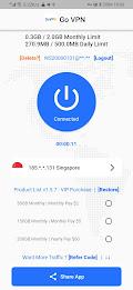 Go VPN - Google One-Key SignIn স্ক্রিনশট 1