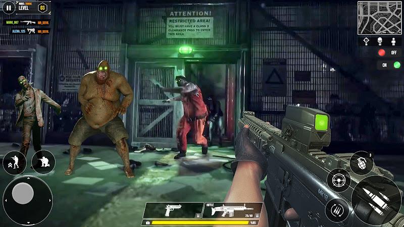 Dead Zombie Survival Shooter স্ক্রিনশট 0