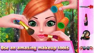 Flower Girl : DressUp & Makeup Schermafbeelding 1