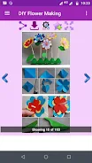 DIY Flower Making Capture d'écran 2