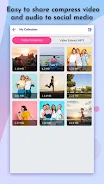 VidCompress: Reduce Video Size Schermafbeelding 1
