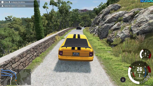 BeamNG Driving Mobile Online Tangkapan skrin 2