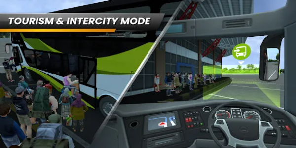 Bus Simulator Indonesia Tangkapan skrin 0