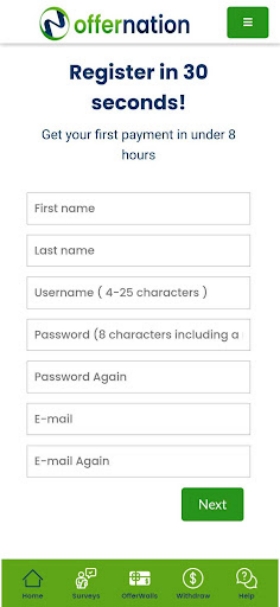 OfferNation Make Money Online Screenshot 1