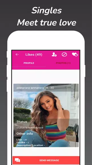 Dating App: Chat, Meet, Date Capture d'écran 1