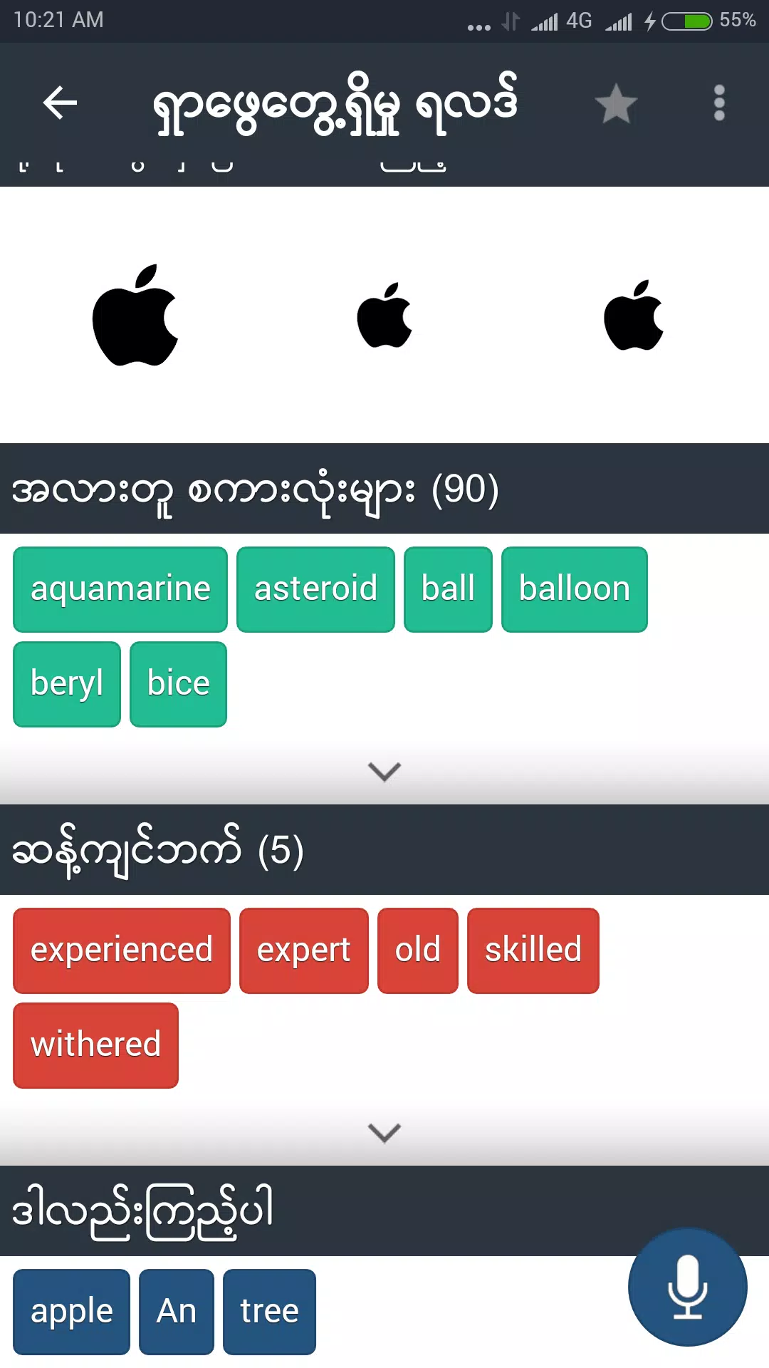 Schermata Shwebook Dictionary Pro 3