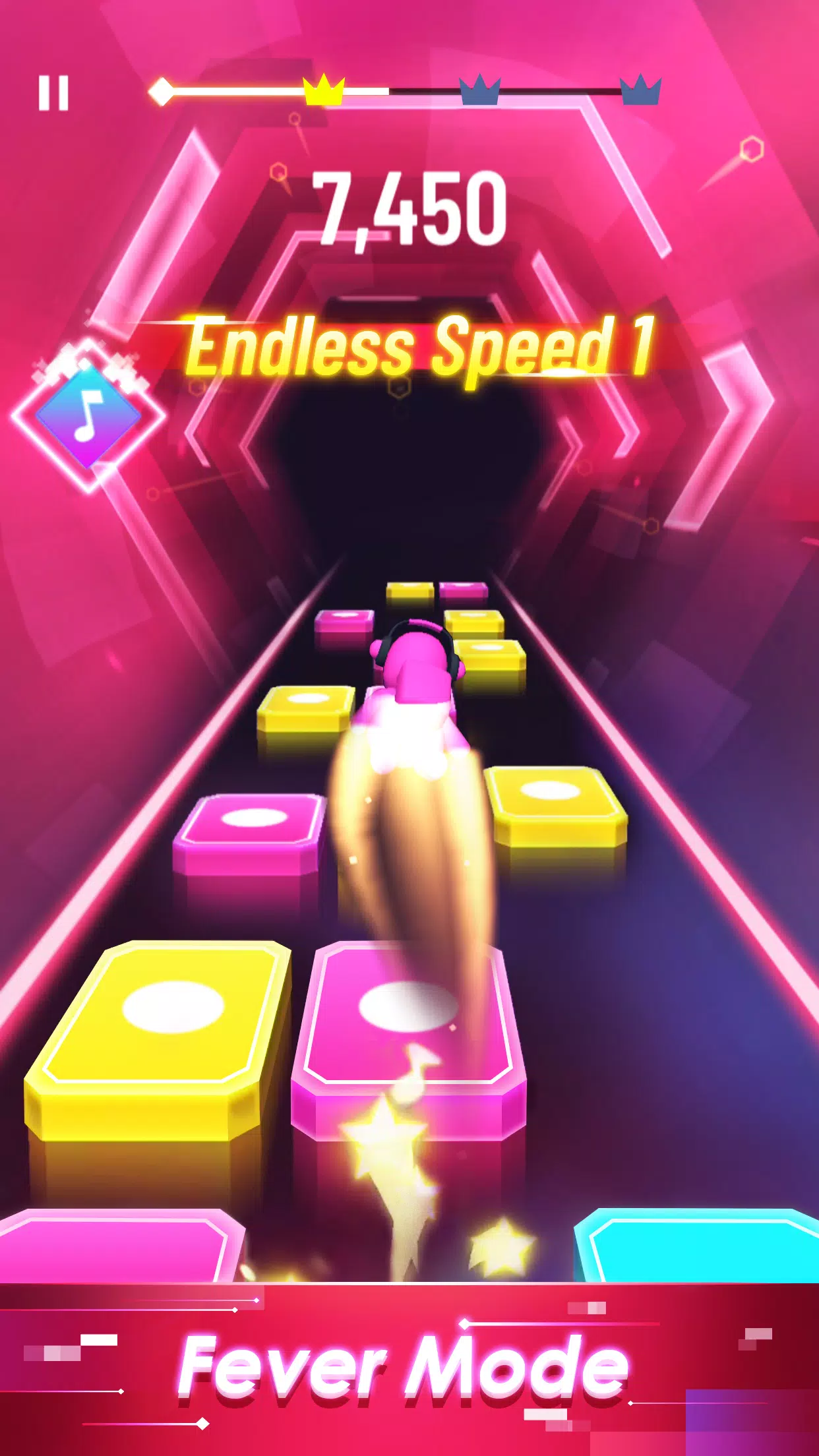 Magic Tiles Hop: EDM Rush Ball स्क्रीनशॉट 2