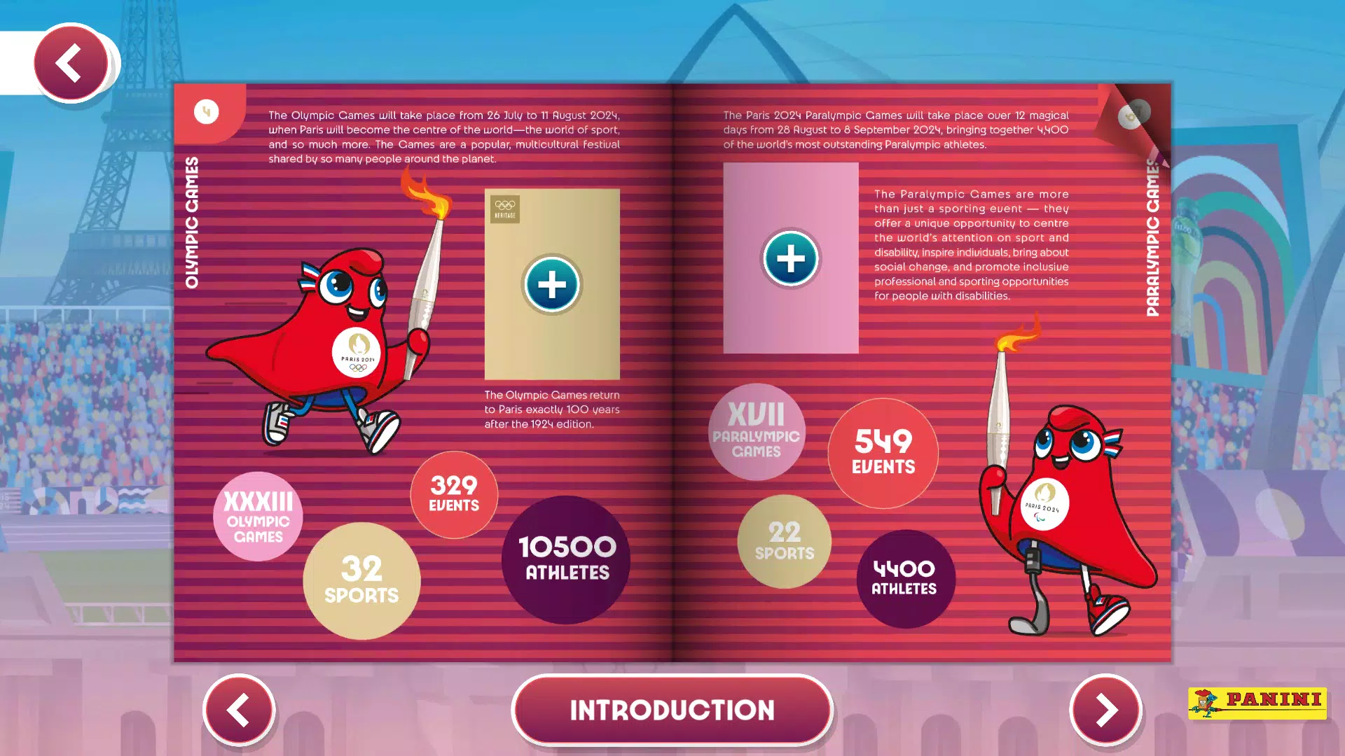 Paris 2024 Album by Panini 스크린샷 1