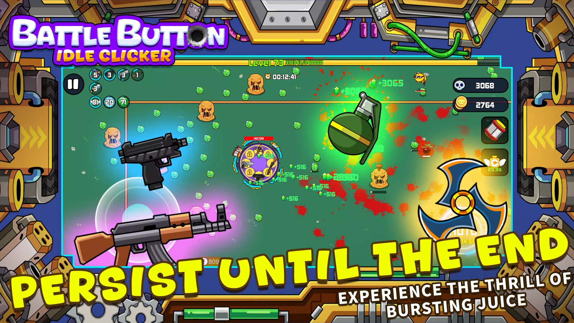 Battle Button - idle clicker Screenshot 2