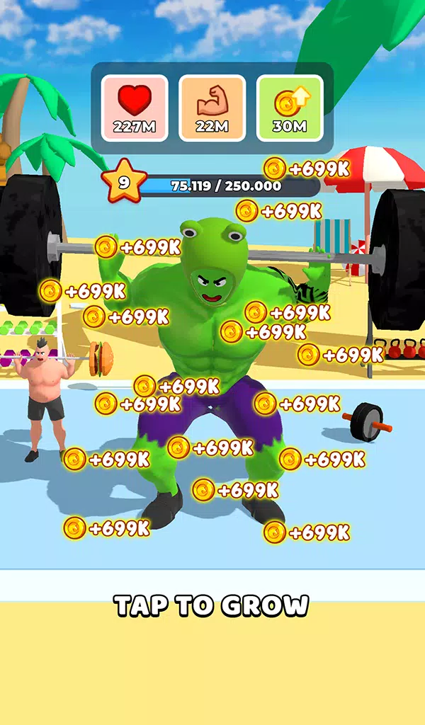 Gym Idle Clicker: Fitness Hero Screenshot 2