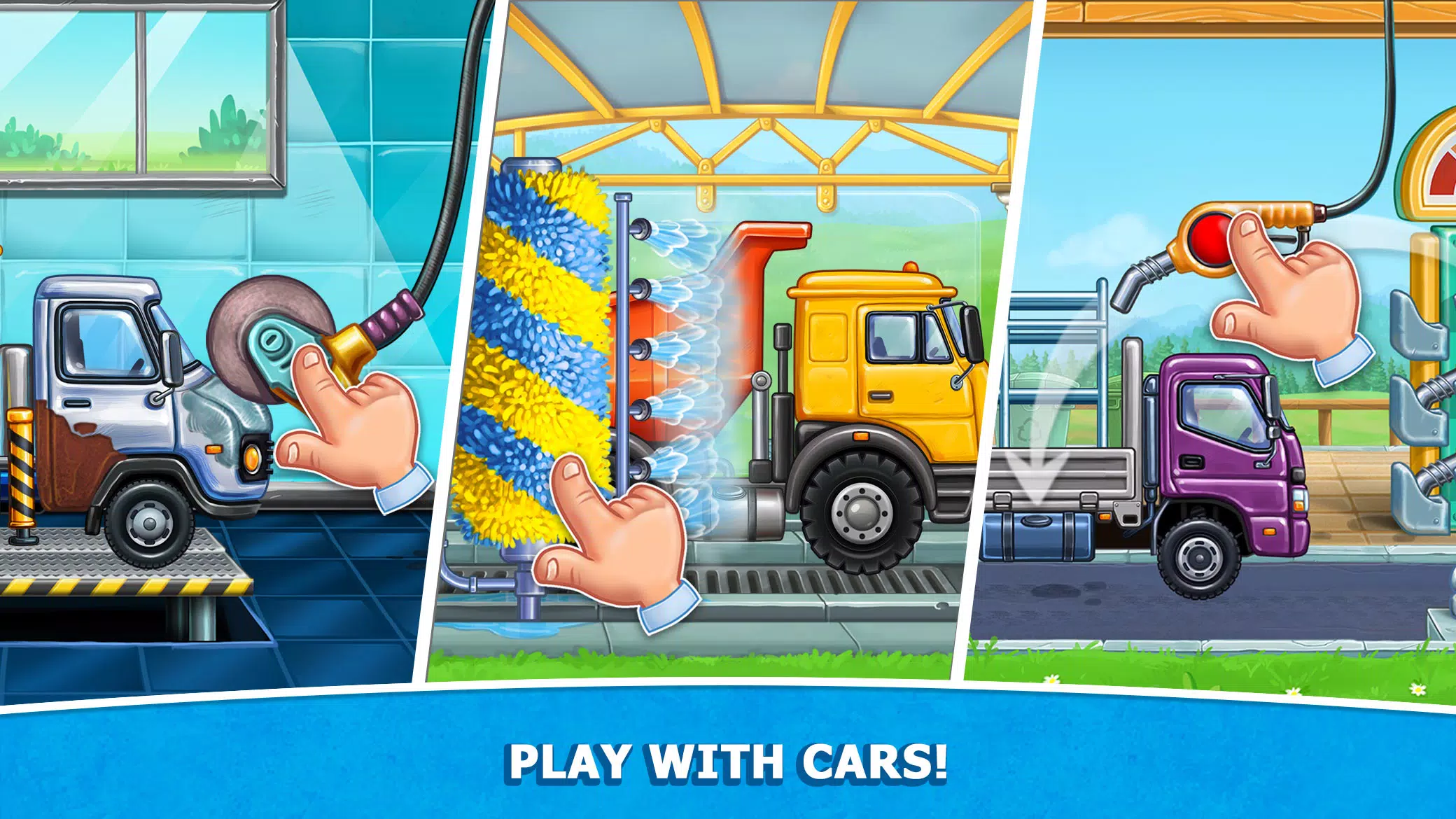 Kids Truck: City Builder Games 스크린샷 2