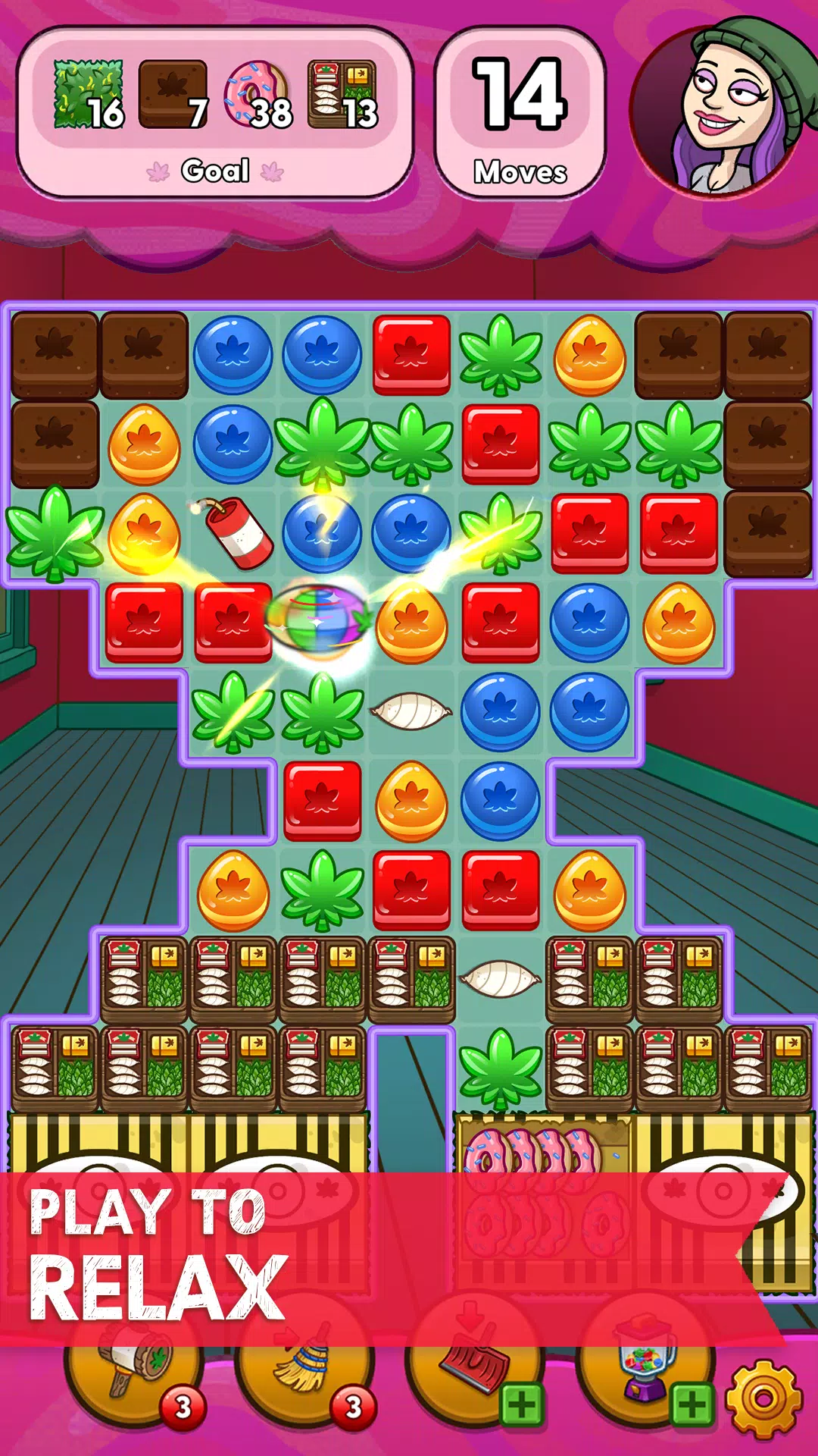 Bud Farm: Munchie Match Zrzut ekranu 2