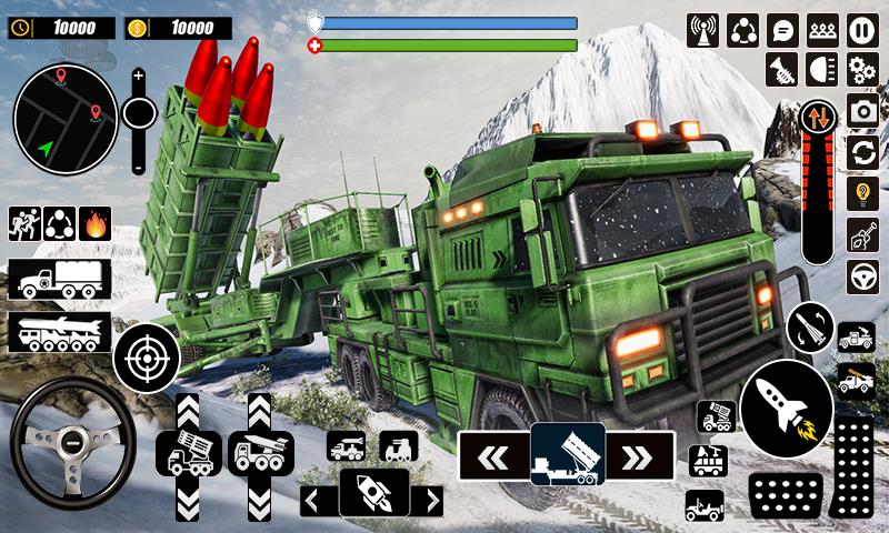 US Army Missile Launcher Game ภาพหน้าจอ 0