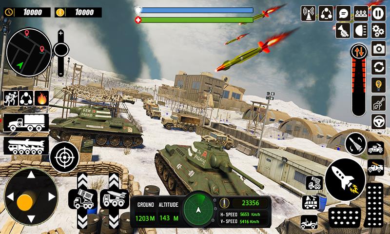 US Army Missile Launcher Game Скриншот 2