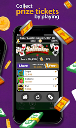 Solitaire - Make Money Скриншот 2