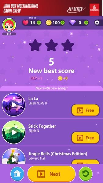 Catch Tiles Magic Piano Tangkapan skrin 0