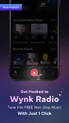 Wynk Music: MP3, Song, Podcast Ảnh chụp màn hình 2