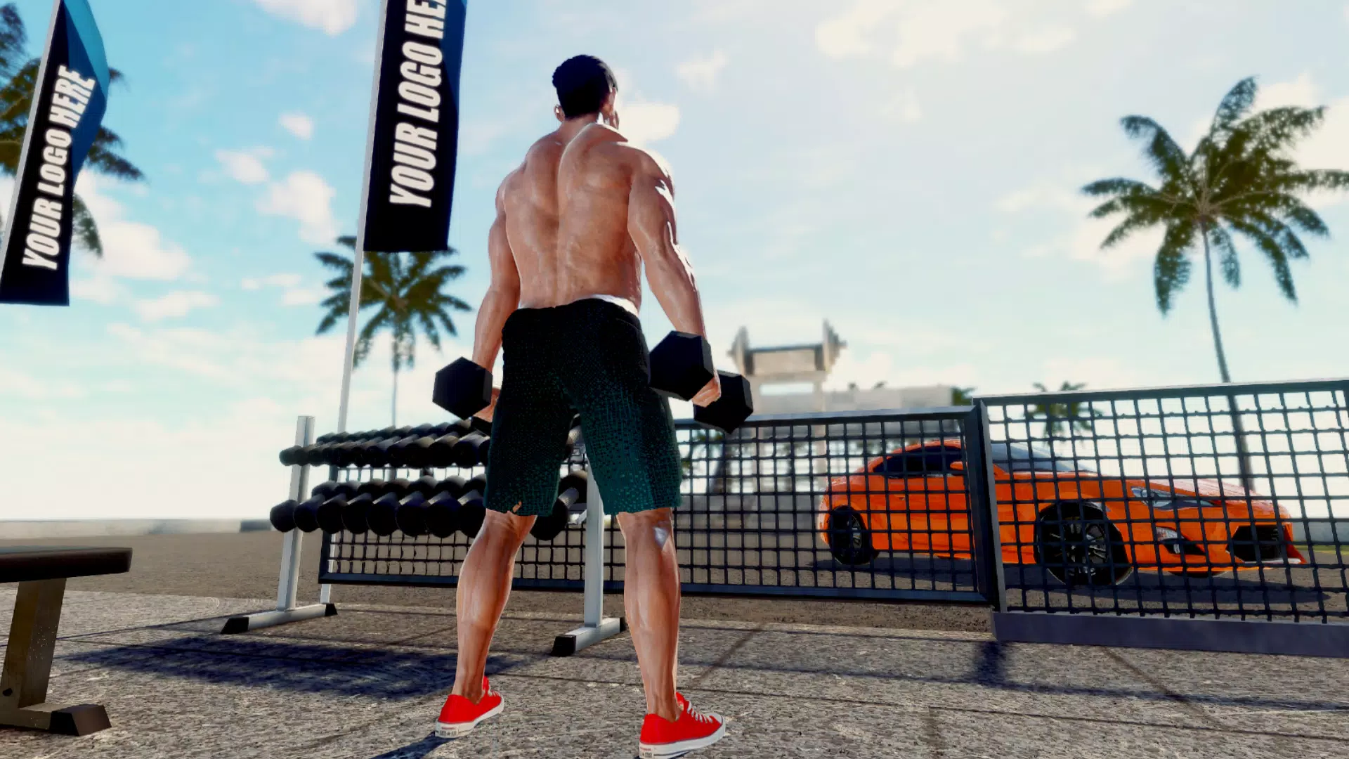 Iron Muscle IV - GYM simulator Tangkapan skrin 1