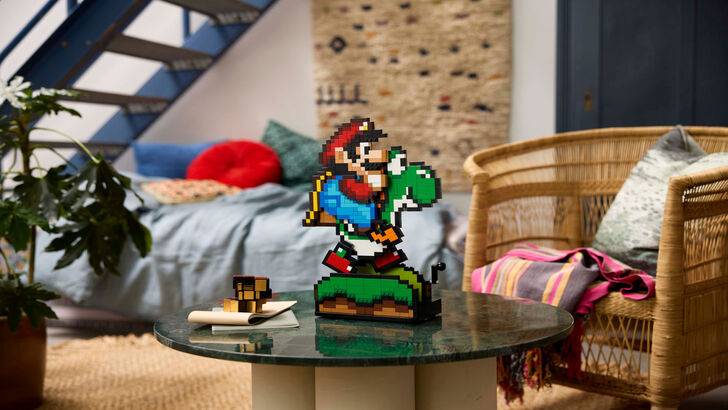 Super Mario LEGO set