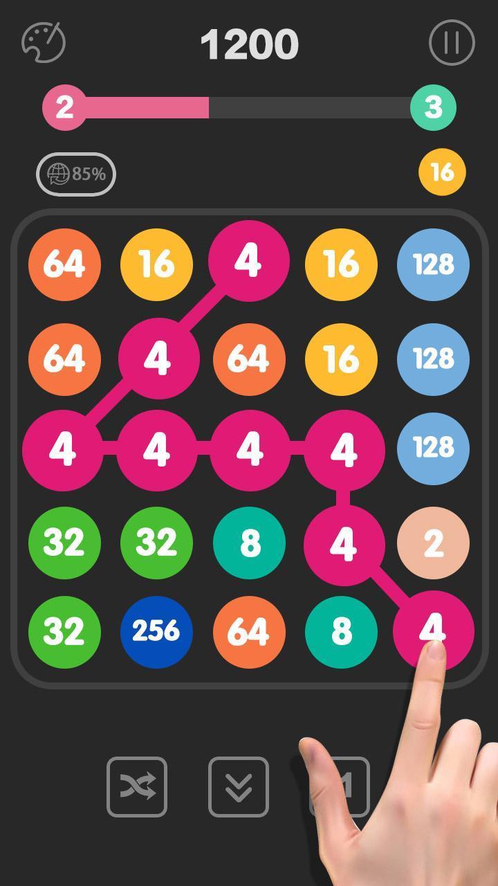 2048-Number Puzzle Games 스크린샷 3