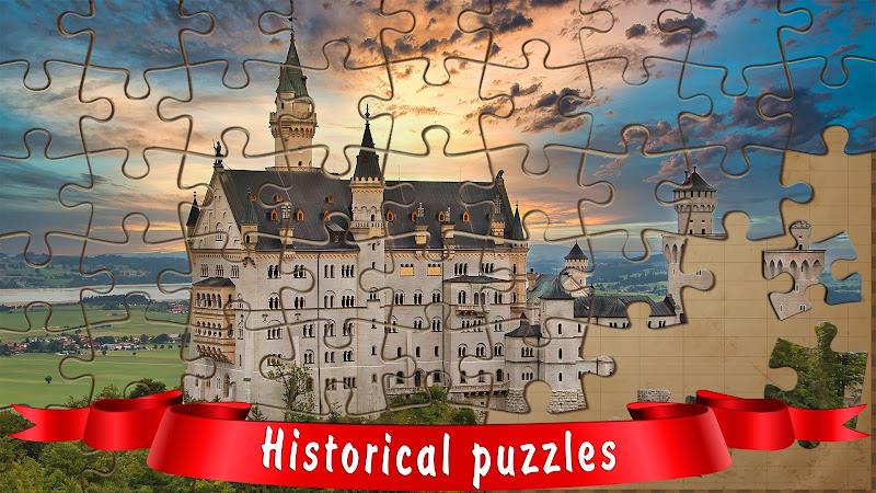 Big puzzles: Castles Capture d'écran 0