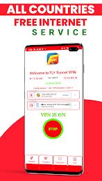 FLY TUNNEL VPN ဖန်သားပြင်ဓာတ်ပုံ 2