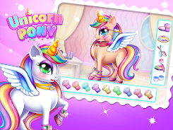 Unicorn Dress up Girls Game Schermafbeelding 0