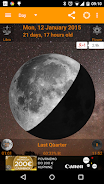 Schermata Moon Phase Widget 0